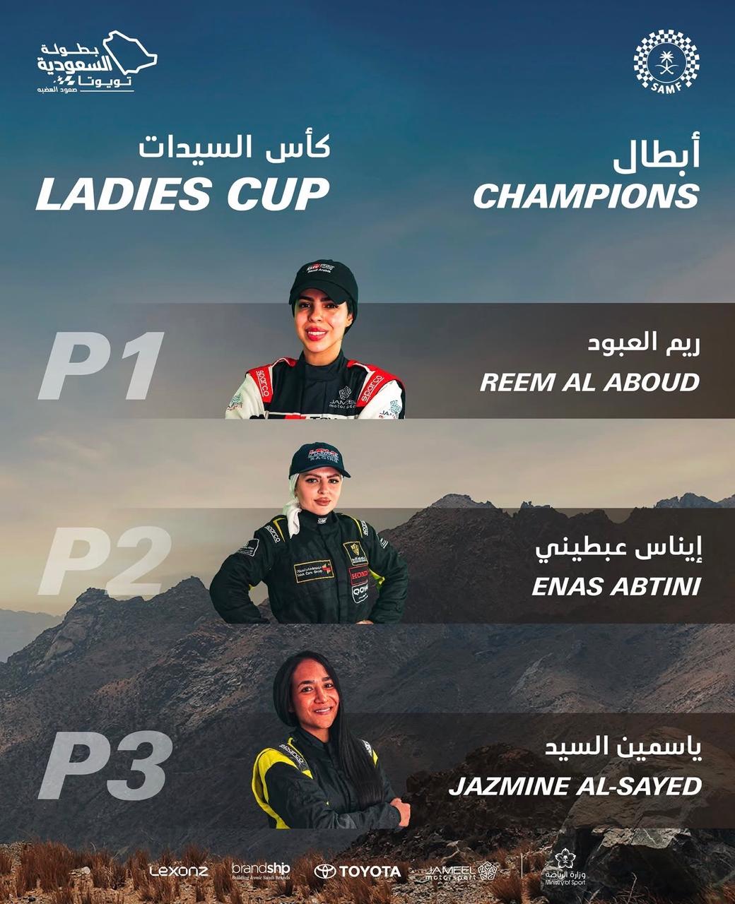 البطلة ياسمين السيد تحقق المركز الثالث في كأس السيدات ببطولة صعود الهضبة بالطائف برعاية carboost