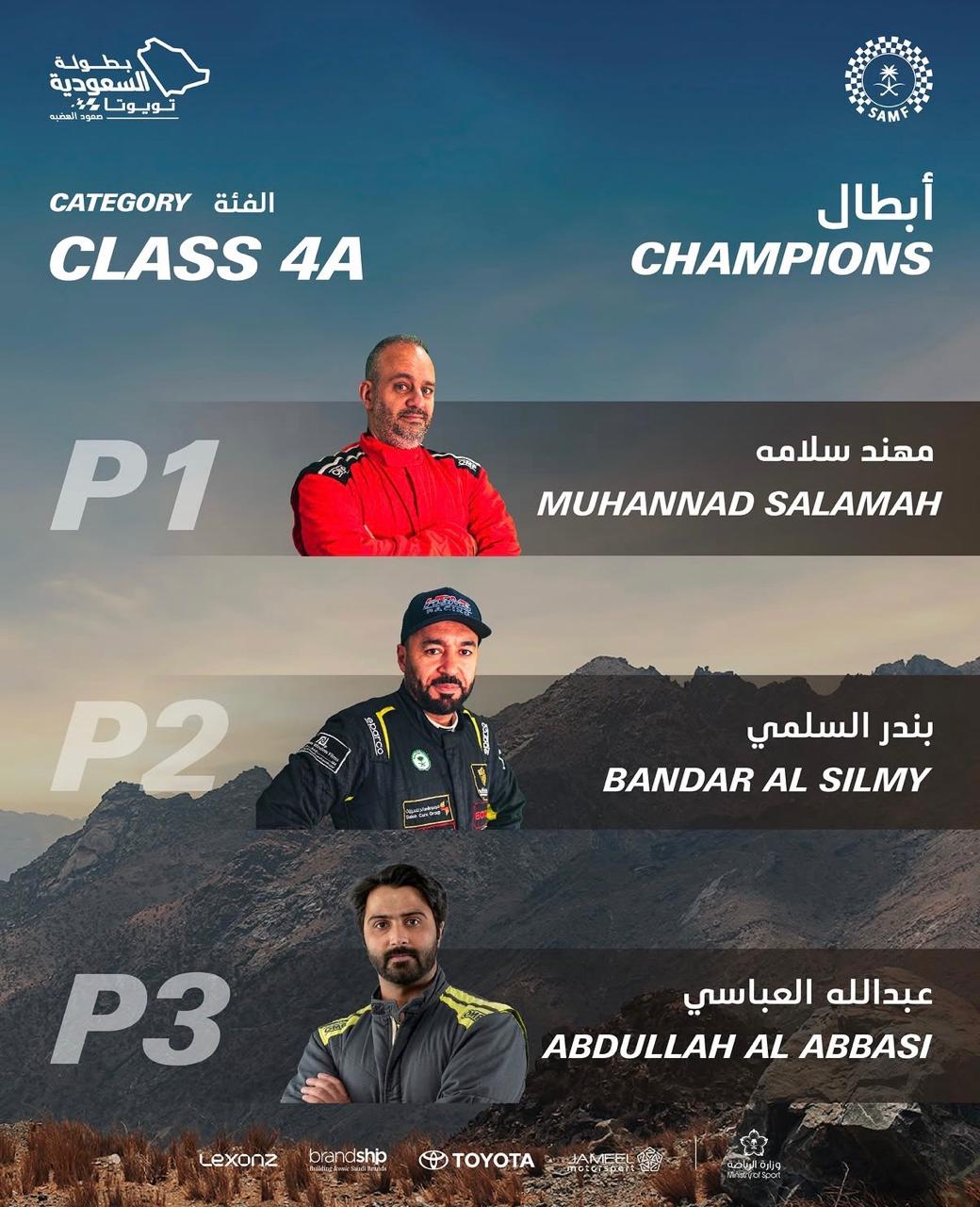 البطل مهند سلامه يحقق المركز الأول في بطولة صعود الهضبة بالطائف برعاية كاربوست