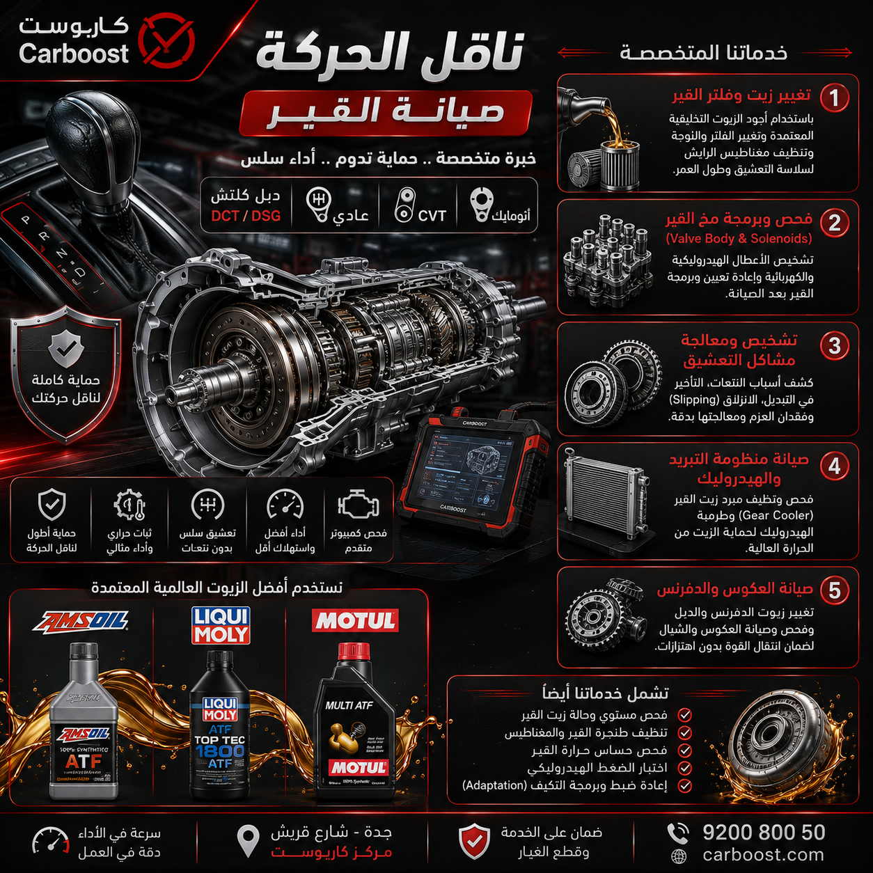 ناقل الحركة / القير